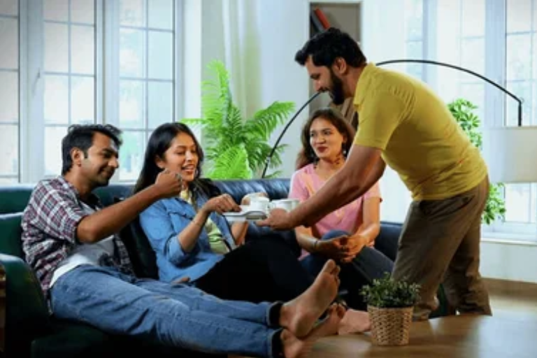 Homes & families used tea ready mix premixes for instant chai.